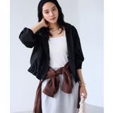 【WEB限定】バックフリルライトフードブルゾン | VIS | 詳細画像9