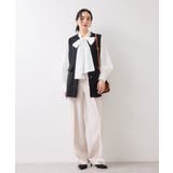 【WEB限定】ノーカラーツイードジレ | VIS  | 詳細画像13 