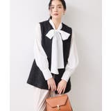 【WEB限定】ノーカラーツイードジレ | VIS  | 詳細画像14 