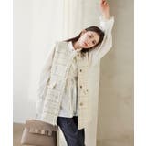 【WEB限定】ノーカラーツイードジレ | VIS  | 詳細画像2 