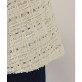 【WEB限定】ノーカラーツイードジレ | VIS  | 詳細画像24 