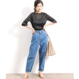 ボートネック半袖シアープリーツプルオーバー | VIS  | 詳細画像14 