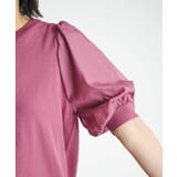 【新色追加】上品な雰囲気で魅せる袖オーガーンジー半袖プルオーバー | VIS | 詳細画像14