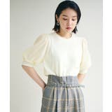 キナリ(16) | 【新色追加】上品な雰囲気で魅せる袖オーガーンジー半袖プルオーバー | VIS