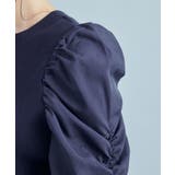 【前後2WAY】くしゅっと袖シャーリングニット | VIS | 詳細画像19