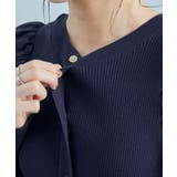 【前後2WAY】くしゅっと袖シャーリングニット | VIS | 詳細画像21