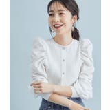 キナリ系(17) | 【前後2WAY】くしゅっと袖シャーリングニット | VIS