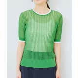 ポコポコシアーハーフスリーブニット | VIS | 詳細画像11