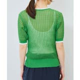 ポコポコシアーハーフスリーブニット | VIS | 詳細画像13