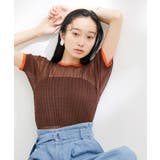 ポコポコシアーハーフスリーブニット | VIS | 詳細画像20