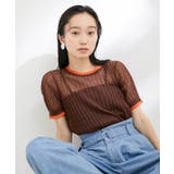 ポコポコシアーハーフスリーブニット | VIS | 詳細画像21