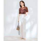 ポコポコシアーハーフスリーブニット | VIS | 詳細画像4