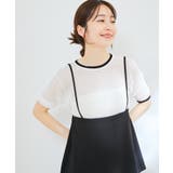 ポコポコシアーハーフスリーブニット | VIS | 詳細画像5