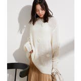 お花ぽんぽんシアーニット | VIS | 詳細画像13