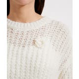 お花ぽんぽんシアーニット | VIS | 詳細画像24