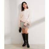 お花ぽんぽんシアーニット | VIS | 詳細画像5