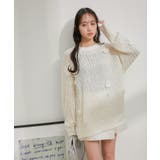 お花ぽんぽんシアーニット | VIS | 詳細画像7