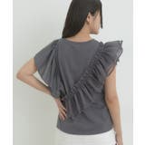 【SET】サッシュ付きフリルドッキングプルオーバー | VIS  | 詳細画像12 