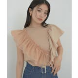 【SET】サッシュ付きフリルドッキングプルオーバー | VIS  | 詳細画像13 