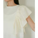 【SET】サッシュ付きフリルドッキングプルオーバー | VIS  | 詳細画像26 