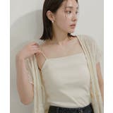 シャーリングカーデ×キャミアンサンブル | VIS  | 詳細画像2 