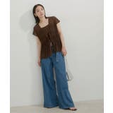 シャーリングカーデ×キャミアンサンブル | VIS  | 詳細画像5 