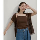 シャーリングカーデ×キャミアンサンブル | VIS  | 詳細画像7 