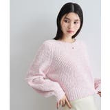 ユルネックポコポコヤーンニットプルオーバー | VIS  | 詳細画像10 