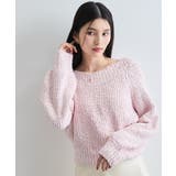 ユルネックポコポコヤーンニットプルオーバー | VIS  | 詳細画像11 