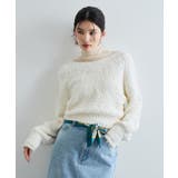 ユルネックポコポコヤーンニットプルオーバー | VIS  | 詳細画像13 