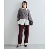 ユルネックポコポコヤーンニットプルオーバー | VIS  | 詳細画像4 