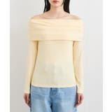 タックディテールオフショルカットソー | VIS  | 詳細画像15 