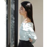 タックディテールオフショルカットソー | VIS  | 詳細画像4 