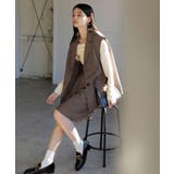 タックディテールオフショルカットソー | VIS  | 詳細画像6 