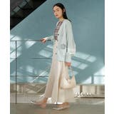 クルーネックインナートップス(レース・チェック・ラメ・シアー) | VIS | 詳細画像2