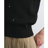 フラワーモチーフニットベスト | VIS | 詳細画像17