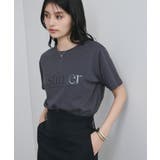 【接触冷感/洗える】アソートロゴプリントTシャツ | VIS  | 詳細画像21 