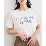 ホワイト(10) | 【接触冷感/洗える】アソートロゴプリントTシャツ | VIS 