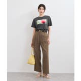 【接触冷感】フラワーフォト＆ロゴTシャツ | VIS  | 詳細画像13 