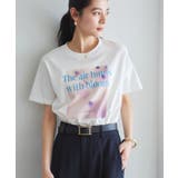 【接触冷感】フラワーフォト＆ロゴTシャツ | VIS  | 詳細画像2 