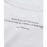 【接触冷感】フラワーフォト＆ロゴTシャツ | VIS  | 詳細画像24 