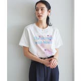 【接触冷感】フラワーフォト＆ロゴTシャツ | VIS  | 詳細画像3 