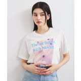 【接触冷感】フラワーフォト＆ロゴTシャツ | VIS  | 詳細画像6 
