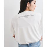 【接触冷感】フラワーフォト＆ロゴTシャツ | VIS  | 詳細画像7 
