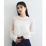 コード刺繍シアーニット | VIS | 詳細画像11