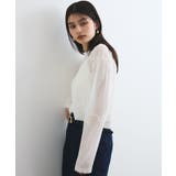 コード刺繍シアーニット | VIS | 詳細画像12