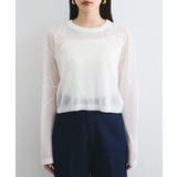 コード刺繍シアーニット | VIS | 詳細画像13