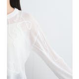 コード刺繍シアーニット | VIS | 詳細画像17