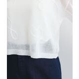 コード刺繍シアーニット | VIS | 詳細画像18