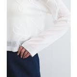 コード刺繍シアーニット | VIS | 詳細画像19